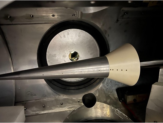 Hypersonic test model (PEEK cone)